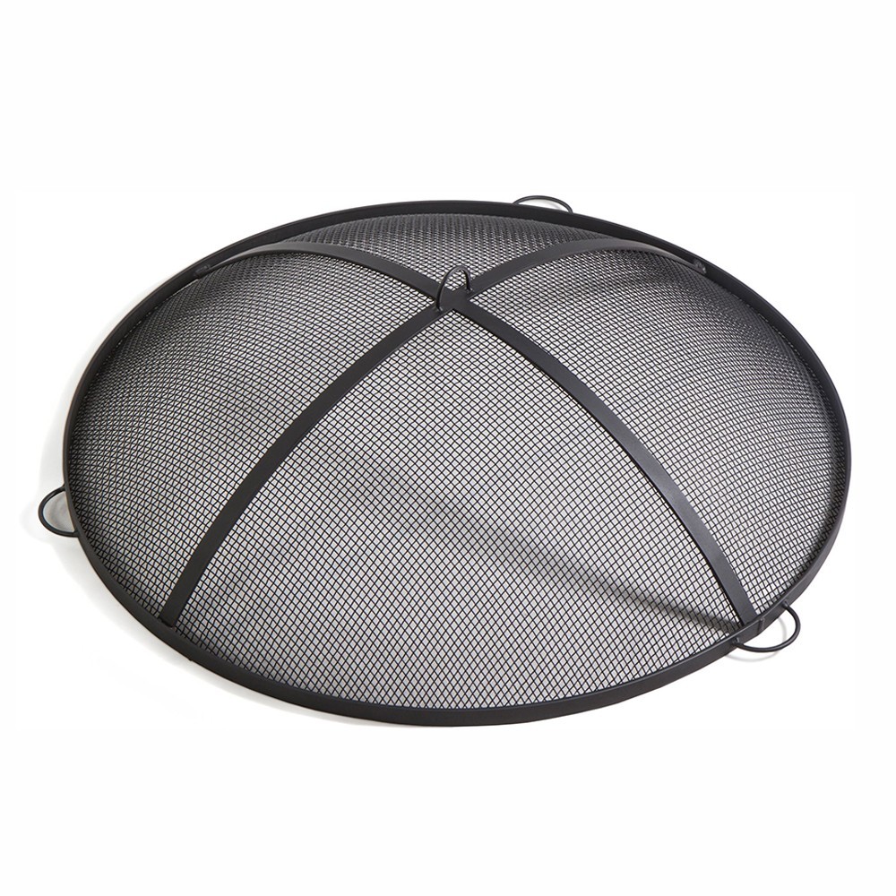 Grand pare-étincelles de 99cm pour braseros - Protège des braises et des cendres