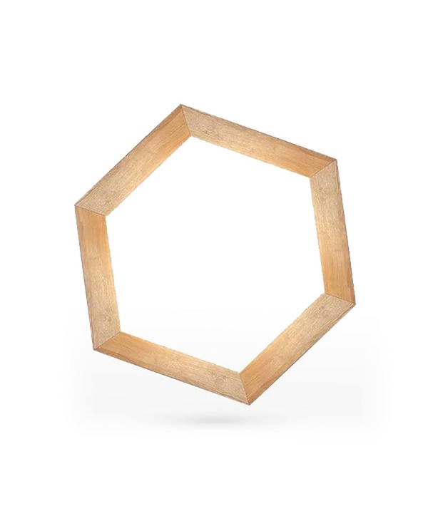 Ceinture de bois pour Brasero 85cm de diamètre - Optimise votre espace autour de la cuisson