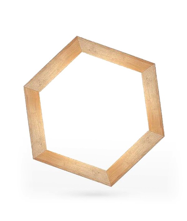 Ceinture de bois pour Brasero 105cm de diamètre - Pratique et esthétique pour vos barbecues