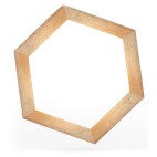 Ceinture de bois pour Brasero 150cm de diamètre - Ajoute un espace élégant autour de votre barbecue