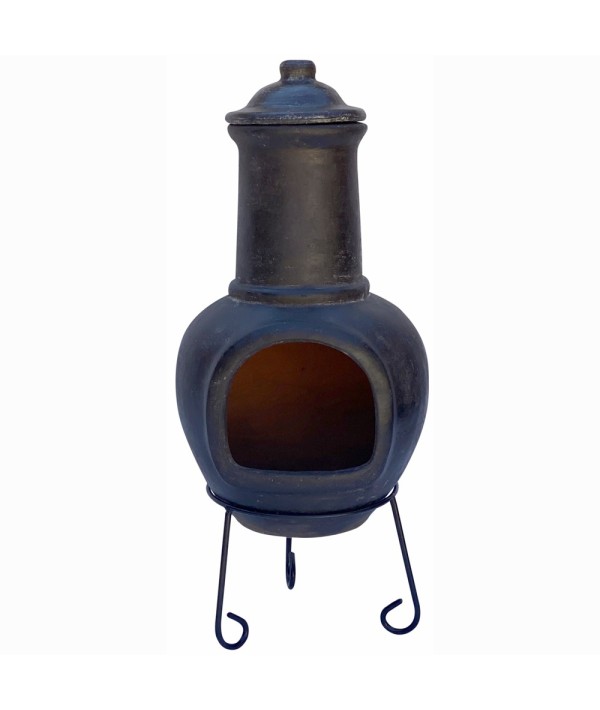 Brasero mexicain classique en terre cuite de couleur brune Sol Y Yo