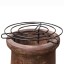 Grille de cheminée pour brasero mexicain XL en Terre cuite