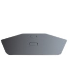 Couvercle de protection inox pour brasero Iwona Grill Quadro