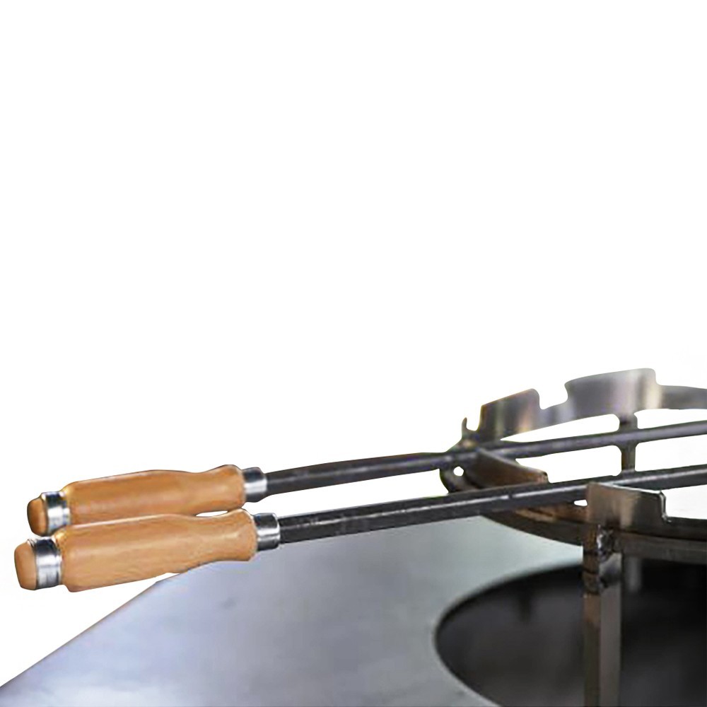 brochette pour brasero épée de grille brésilienne 90cm