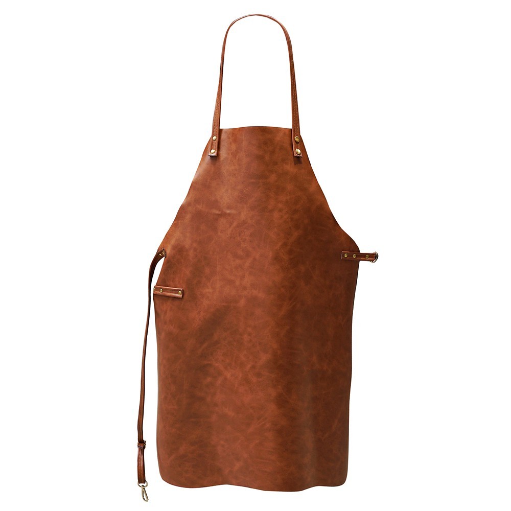 Tablier en cuir de la marque France Braseros, taille unique