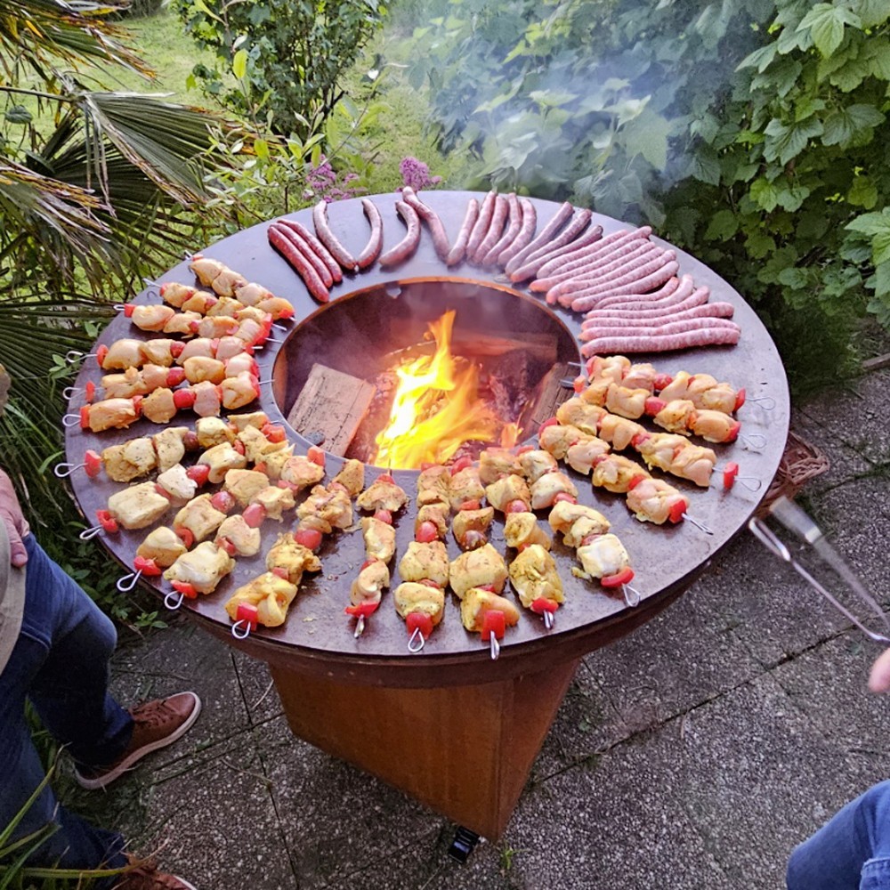 Brasero Plancha Ø100 cm "La Saint Jacques"