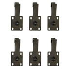 Les pattes de fixation du contour bois pour brasero sont très simple à installer