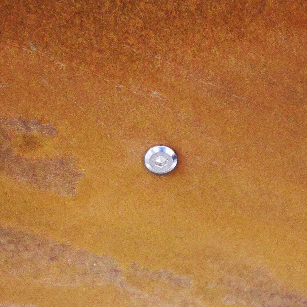 Couvercle étouffoir en Acier Corten de 50cm de diamètre Couvercle étouffoir en Acier Corten de 50cm de diamètre