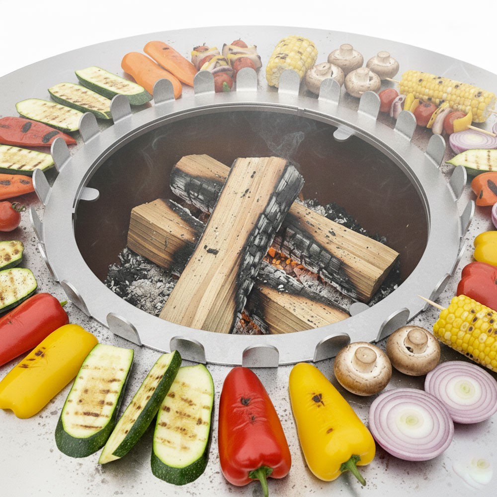 L'anneau de maintien ou anneau anti-chute permet de cuisiner sur son brasero en toute s&eacute;curit&eacute;