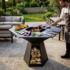 Brasero avec plancha de 150 cm de la marque Hexagone