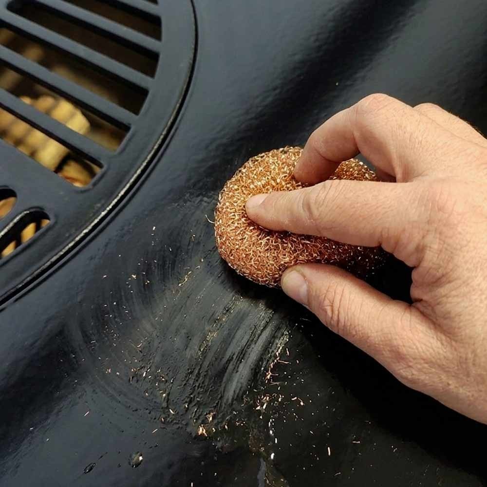 Cette éponge grattoir est fabriquée en Europe Cette éponge grattoir est fabriquée en Europe