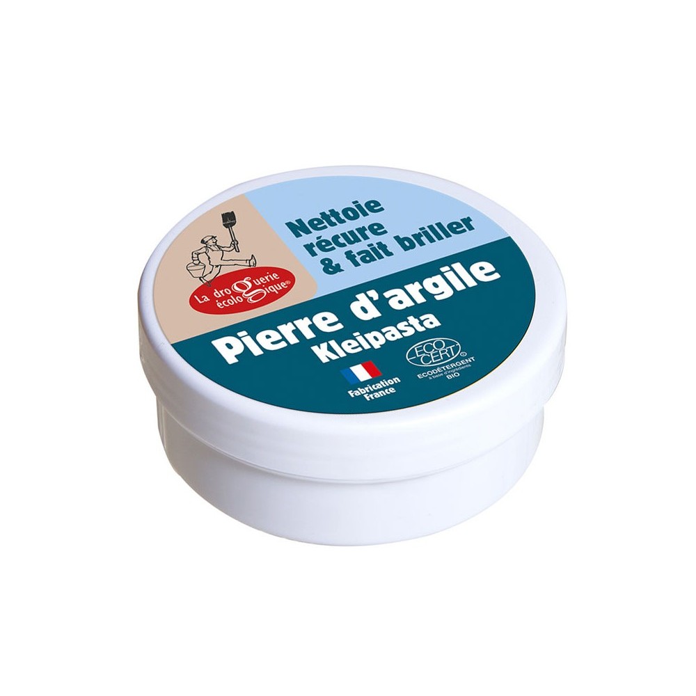 La Pierre d'argile de La droguerie &eacute;cologique est disponible en pot de 125g.
