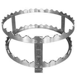 Grille sur&eacute;lev&eacute;e 3-en-1 en Inox France Braseros