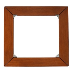 Contour en bois pour Brasero Medium Carr&eacute; France Braseros