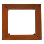 Contour en bois pour Brasero Medium Carré France Braseros. Contour en bois pour Brasero Medium Carré France Braseros.