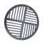 Grille de cuisson centrale de 44.5 cm de diam&egrave;tre pour braseros France Braseros