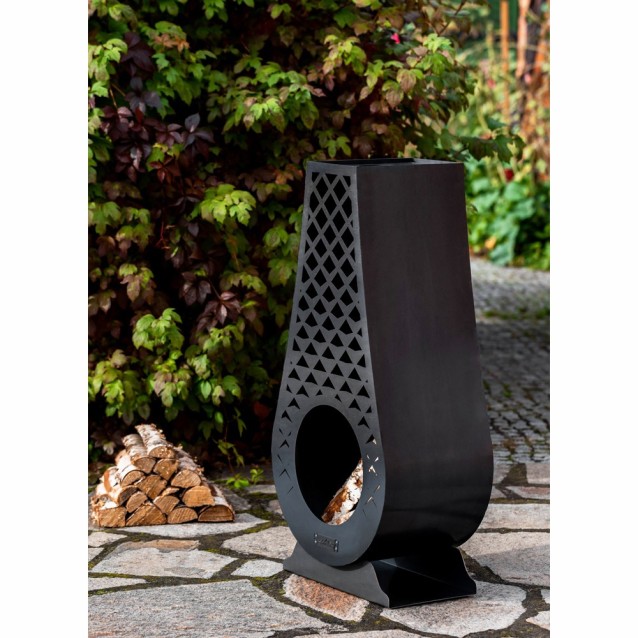 Cheminée brasero Avangardo pour cuisson de viande, poissons ou légumes avec un design élégant