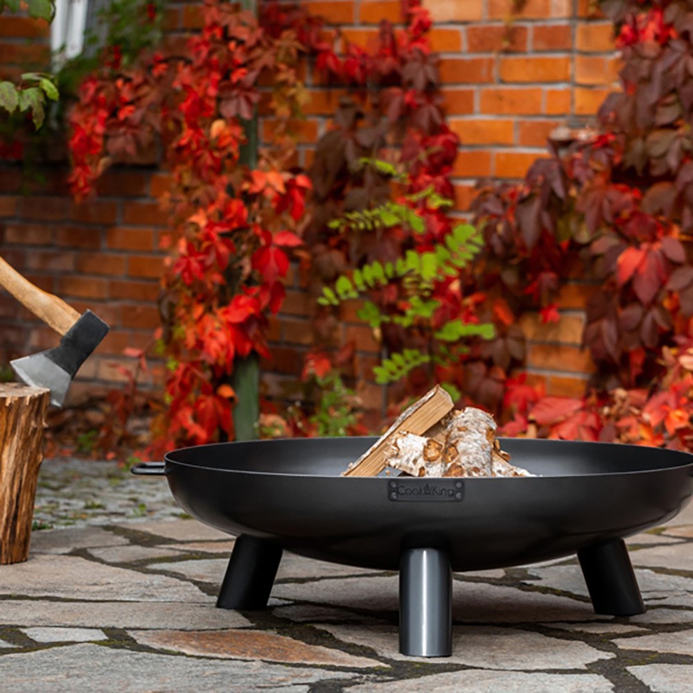 Brasero bol avec poignée pratique et multifonction