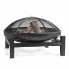 Brasero 80cm de diamètre avec grille pour cuisson