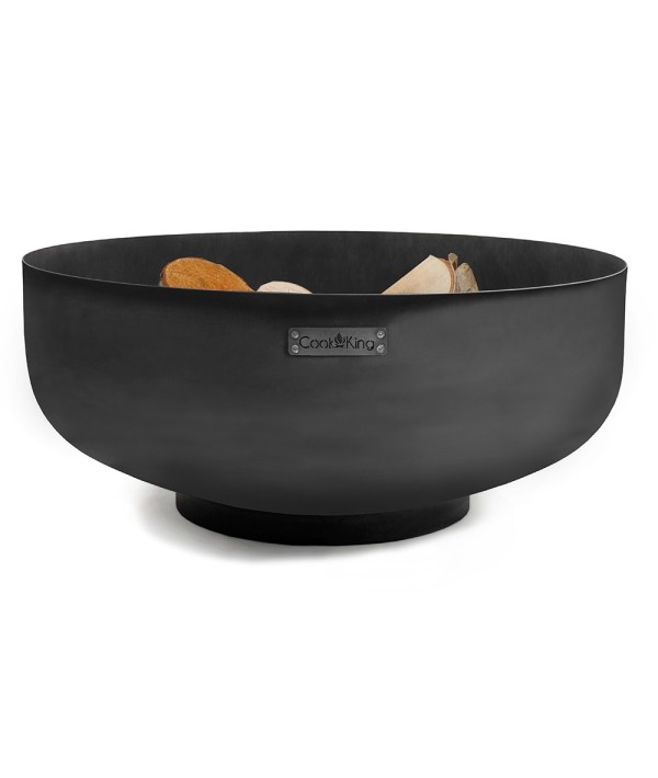 Brasero de jardin Palermo XXL en acier de 80cm de diamètre et 2mm d'épaisseur