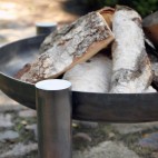 Bol brasero de qualité avec cuisson au feu de bois
