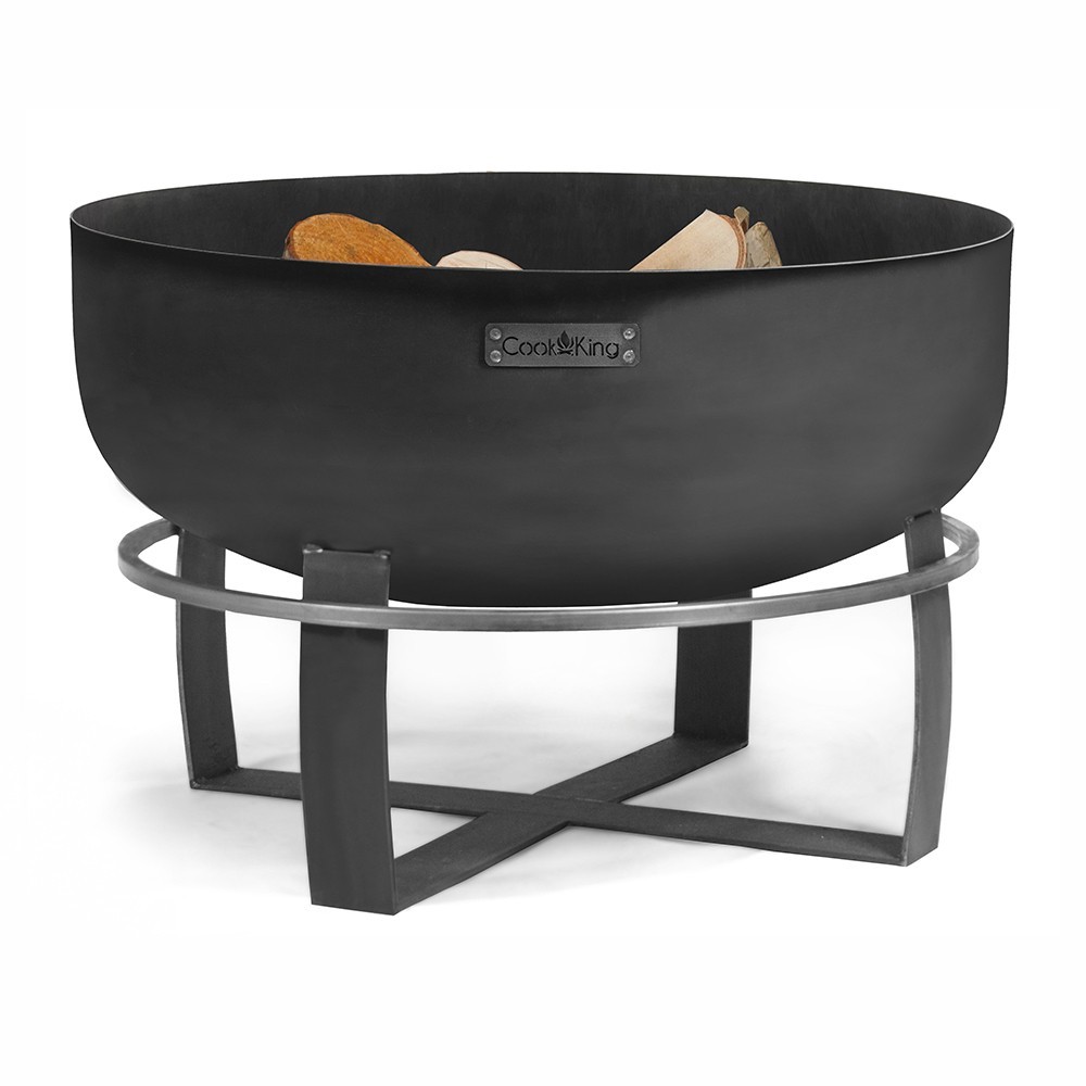 Brasero de jardin XXL Viking hauteur 52cm et 80cm de diamètre