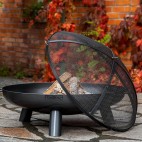 Brasero bol avec grille de cuisson