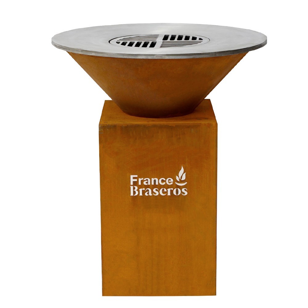 Brasero avec plancha Le Pétoncle de France Braseros Brasero avec plancha Le Pétoncle de France Braseros