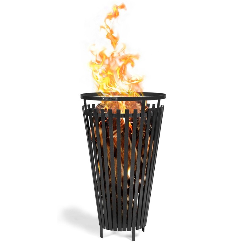 Brasero panier Flame au design moderne idéal pour vos cuissons de viandes ou de légumes