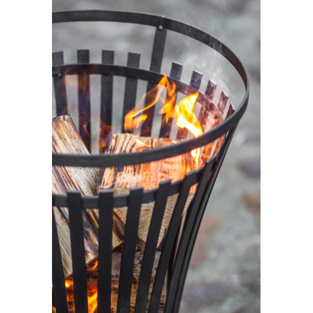 Brasero panier Flame au design moderne idéal pour vos cuissons de viandes ou de légumes