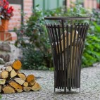 Brasero panier Flame au design moderne idéal pour vos cuissons de viandes ou de légumes