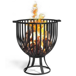 Brasero d\'extérieur Panier à feu «KATAR» CookKing