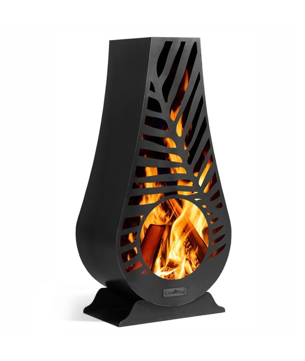 La cheminée d'extérieur Lima allie beauté et fonctionnalité