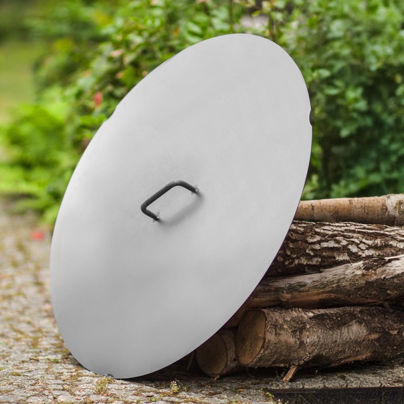 Couvercle en acier pour bol à feu CookKing de 70cm de diamètre