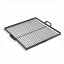 Grille cuisson carrée en acier avec poignées pour brasero de 60cm