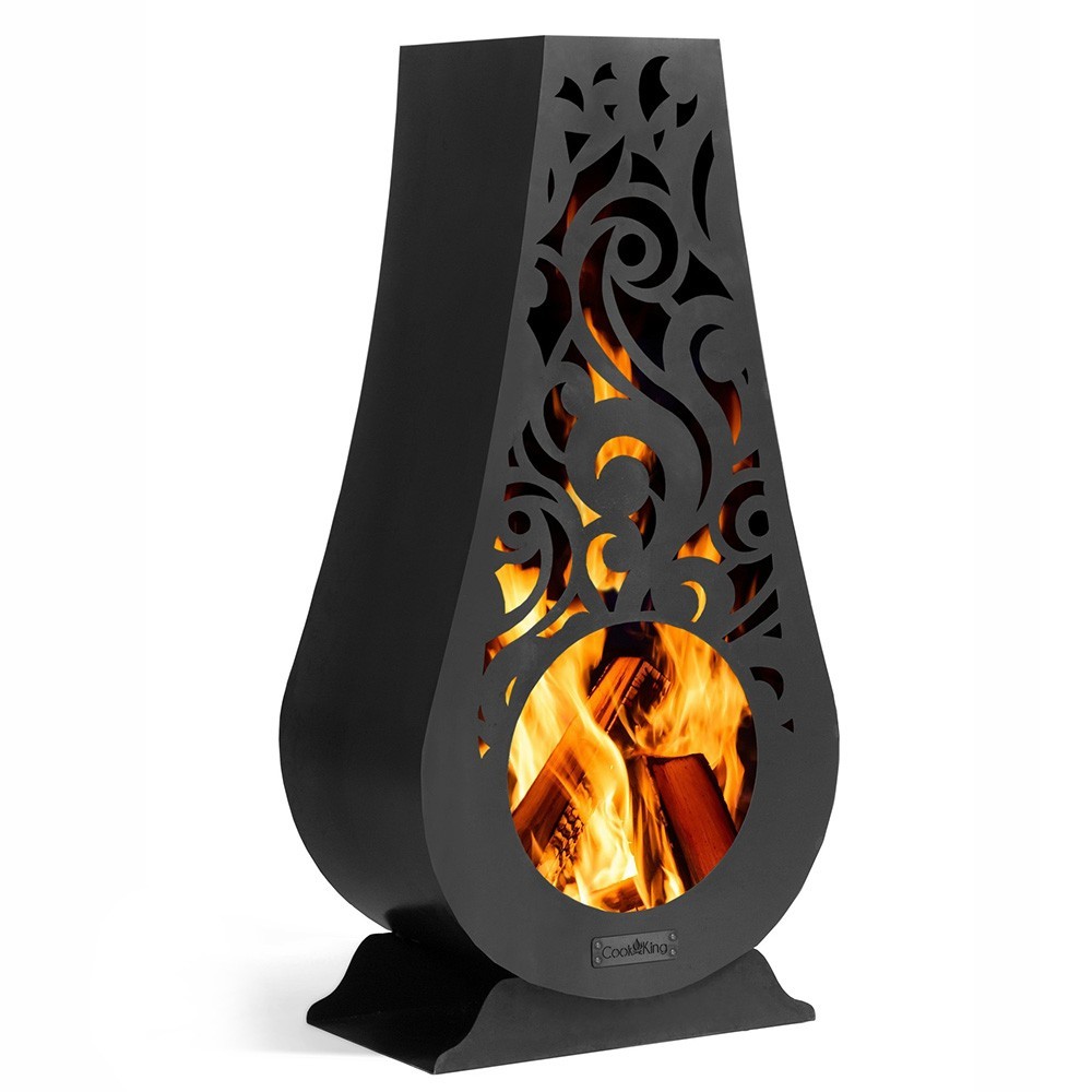 Cheminée Hawana cuisson au feu de bois avec un design moderne