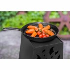 Cheminée Hawana cuisson au feu de bois avec un design moderne