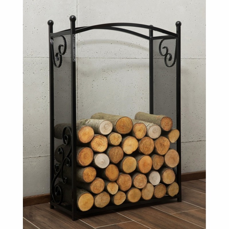 Avec le Porte-bûches Cherry, vous stockerez votre bois avec élégance