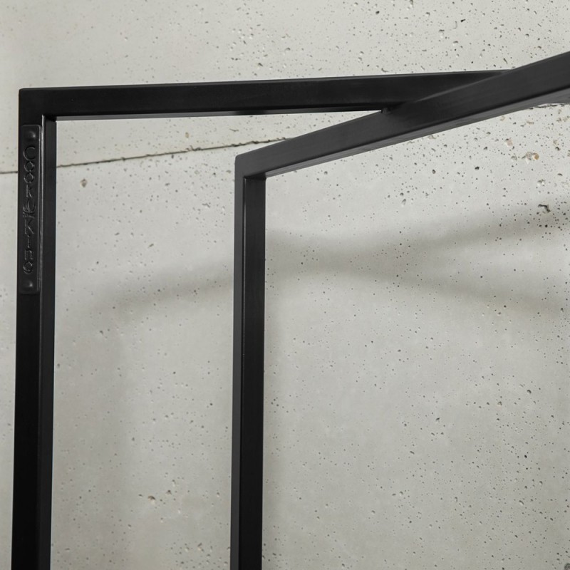 Porte-bûches Luis rectangulaire 120cm de hauteur pour une utilisation intérieur ou extérieur