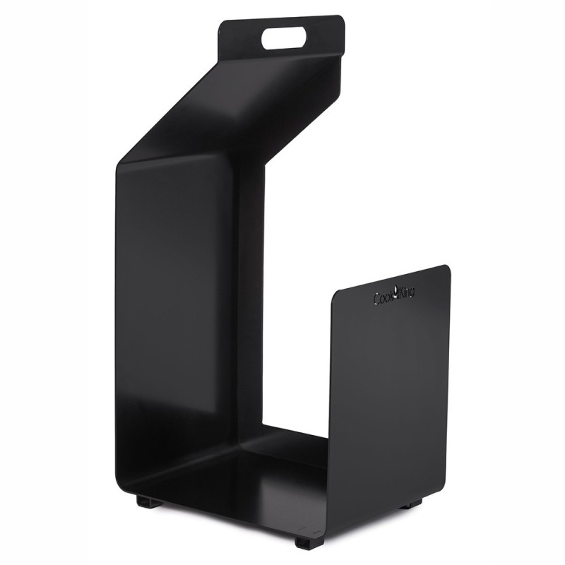 Porte-bûches Segal acier 3mm d'épaisseur - design élégant et sobre - pour braséros et cheminées