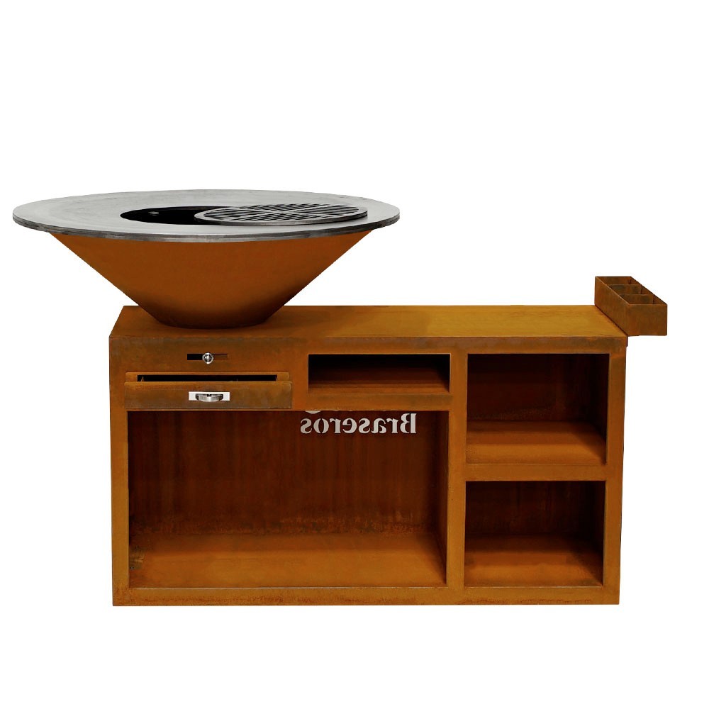 Le Brasero grill Le Couteau de France Braseros est impressionnant par son design et ses dimensions Le Brasero grill Le Couteau de France Braseros est impressionnant par son design et ses dimensions