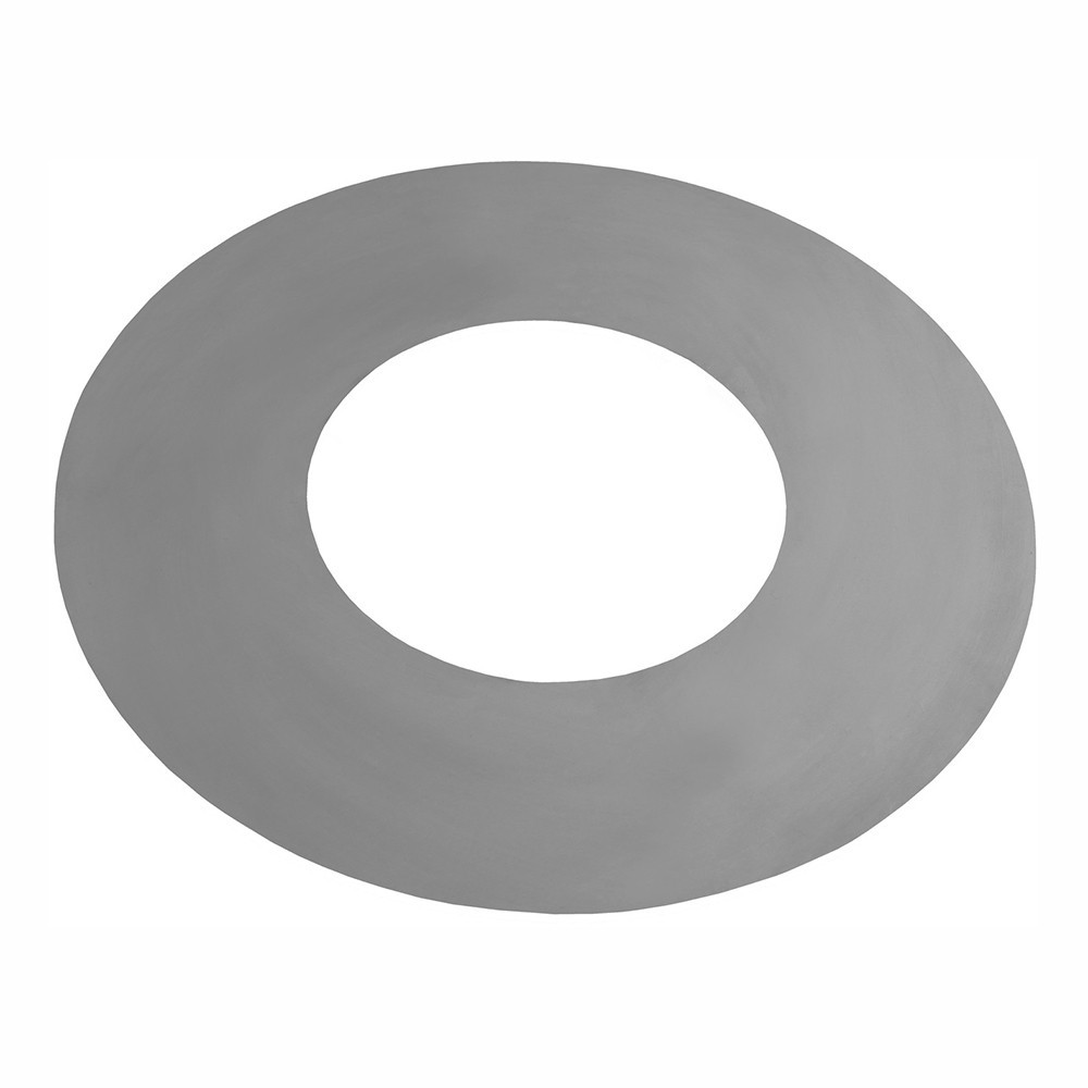 Plaque de cuisson type plancha en Inox de 82cm de diam&egrave;tre avec trou central de 48cm