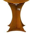 Pied du brasero plancha en forme d'&eacute;toile France Braseros