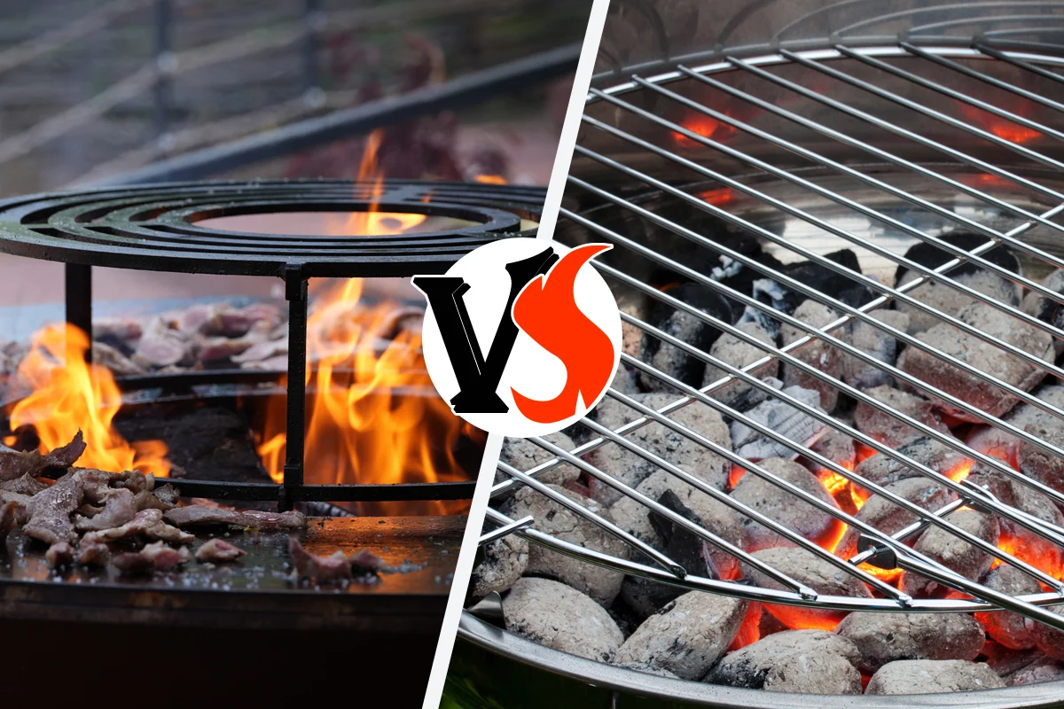 Brasero vs barbecue : quelles différences (comparatif)
