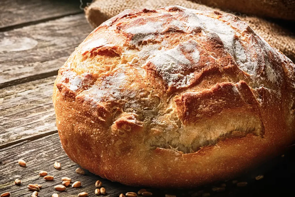 Recette de pain de campagne au brasero kamado