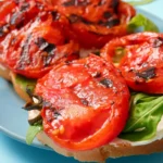 Tomates Caprese Grillées à la Burrata