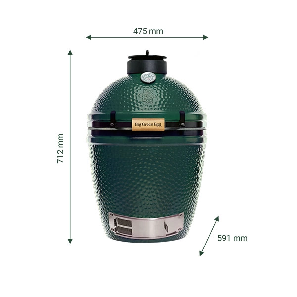 le kamado Medium est un produit de la marque Big Green Egg