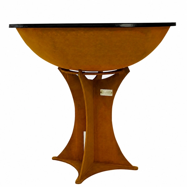 Nos braseros france braseros sont fabriqu&eacute;s en acier corten, gage de robustesse et de long&eacute;vit&eacute;