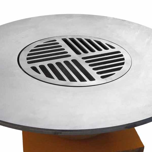 la grille centrale est un produit france braseros