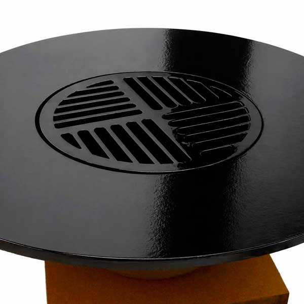 la grille centrale est un produit france braseros